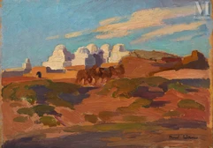 Marcel PARTURIER (1901 - 1976)-La Caravane, 1921-img1