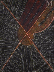 Kathleen Petyarre (c. 1940 - 2018)-Mountain Devil Lizard Dreaming-img1