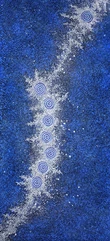 Gabriella Possum Nungurrayi (1967 - )-Seven Sisters Dreaming, 2022-img1