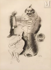 Paul COLIN (Nancy 1892 - Nogent sur Marne 1985)-Le cirque-img1