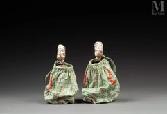 Deux statuettes masculine et féminine--img1