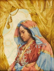 Aleksandra  SCEKOTIKHINA-POTOCKAJA (1892-1967)-Femme orientale-img1