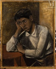 Léonid BERMAN (Saint-Pétersbourg 1896 - New York 1976)-Portrait de Alex Smadja-img1