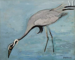 Józef HECHT (Lodz 1891-Paris 1951)-La grue-img1