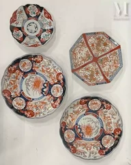 Imari, Japon, 4 assiettes--img1