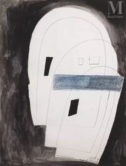 Nejad DEVRIM (1923-1995)-Composition, 1958-img1