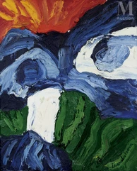 Bengt LINDSTRÖM (1925-2008)-Souvenir neige, 1995-img1