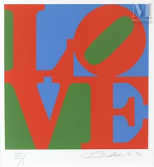 Robert INDIANA (né en 1928)-Classic love, 1996-img1