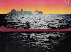 Peter DOIG (né en 1959)-Canoe-Island, 2000-img1