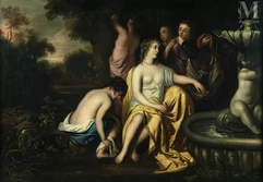 Peter LELY (Soest 1618 – Londres 1680)-Diane et ses compagnes au bain-img1