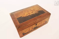 Boite en marqueterie de paille--img1