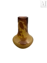 GALLE NANCY-Petit vase de balustre-img1