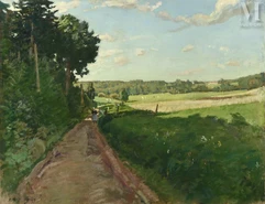 Alfred SWINYKOWSKY (1869-1953)-Le chemin-img1