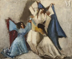 Magdalena RADULESCU (1902 - 1983)-Les saintes femmes-img1