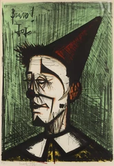 Bernard BUFFET-Le clown-img1