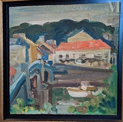 André PLANSON La Ferté sous Jouarre 1898-1981)-"le Bec Fin" à la Ferté sous Jouarre-img1