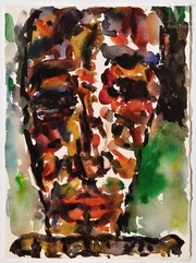 Marwan Kassab-Bachi (Syrie, 1934 -2016)-Untitled (Kopf)-img1