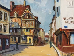 Lucien GENIN (1894-1953)-Maison de l’Obrador, Nogent-le-Roi-img1