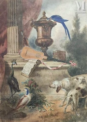 D'après OUDRY-Les animaux musiciens-img1