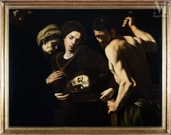 GIOVANNI BATTISTA CARACCIOLO DETTO BATTISTELLO CARACCIOLO (Napoli, 1578 – 1635)-Salomé con la testa del Battista-img1