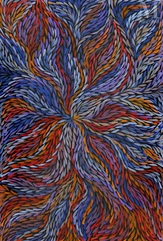 Rosemary Bird Petyarre (c. 1950 - )-Bush Yam Flower, 2022-img1