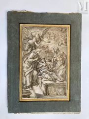 Niccolò RICCIOLINI (Rome 1687-1772)-La mort de Joseph-img1