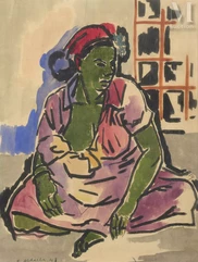 Hamed ABDALLAH (Egypte,1917-1985)-Allaitement-img1