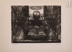 Marcel GROMAIRE (1892-1971)-Le livre-img1