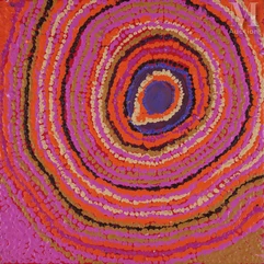 Liddy Walker Napanangka (c.1925/30 - 2017)-Sans titre, 2016-img1