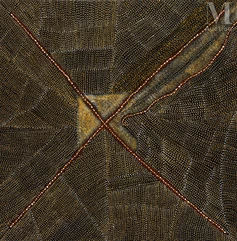 Kathleen Petyarre (c. 1940 - 2018)-Mountain Devil Lizard Dreaming, 2009-img1