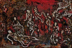 DO XUAN DOAN (1937-2015)-Femmes dans un jardin-img1