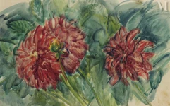 Nicolas TARKHOFF (Moscou 1871 - Orsay 1930)-Les dahlias-img1