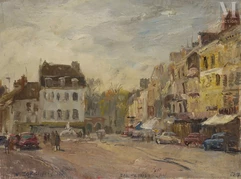Wlodzimierz ZAKRZEWSKI (Saint-Pétersbourg 1916 – Varsovie 1992)-Fontainebleau-img1