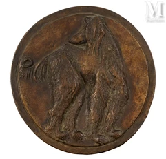 Lydia LUZANOWSKY (Kiev 1899- France 1983)-Le lévrier-img1