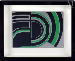 Jean DEWASNE (1921-1999)-Le soleil vert-img1