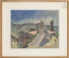 Eugène BABOULENE (1905-1994)-La chapelle-img1
