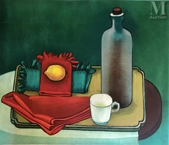 Georges ROHNER (Paris 1913 - Lannion 2000)-Nature morte-img1