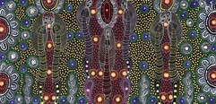 Colleen Wallace Nungurrayi (c. 1973 - )-Dreamtime Sisters, 2022-img1