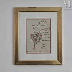 YVES SAINT LAURENT ÉDITION LIMITÉE, N°397/600 1992-LITHOGRAPHIE-img1