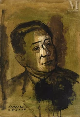 Paul COLIN (Nancy 1892 - Nogent sur Marne 1985)-Portrait d'homme-img1