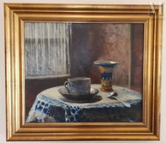 Marthe ORANT (Poissy 1874 - Paris 1957)-« Table dressée »-img1