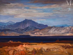 Charles FOUQUERAY (Le Mans 1869- Paris 1956)-Gulf of Aqaba-img1