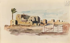 Ⓟ Ezechiel BAROUKH (Égypte, 1909-1984)-Aswan-img1