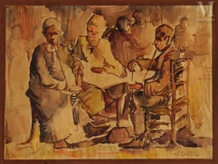 Ⓑ Hamed ABDALLA (Egypt,1917-1985)-Untitled-img1