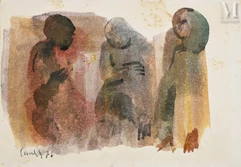 Ⓟ Paul GUIRAGOSSIAN, (Liban, 1926-1993)-Untitled-img1