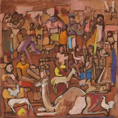 Ⓑ Jamil MOLAEB (Lebanon, 1948)-Untitled-img1