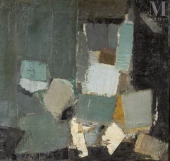 Olivier DEBRÉ (1920-1999)-Composition, circa 1950-img1