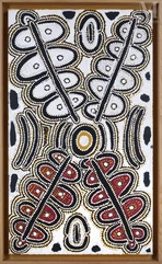 Molly Tasman Napurrula (c. 1936 - )-Bush Seed Dreaming-img1
