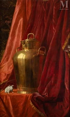 Count Andrzej Jerzy de MNISZEK (Wisniowiec 1823-Paris 1905)-Copper pot composition-img1