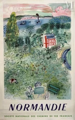 DUFY RAOUL-Normandie SNCF-img1